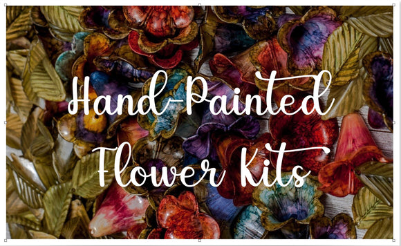 Hand-Painted Flower Kits