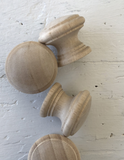Wooden Knobs (4 Pack)