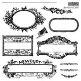 Apothecary Labels Stamp Set (6"x6" Packet)