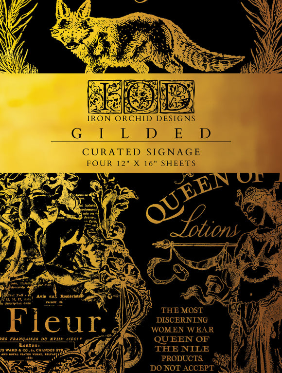 Curated Signage IOD Foil Transfer 12