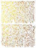 Emporium IOD Foil Transfer 12"x16" Pad - 8 Sheets