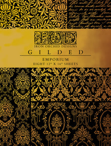 Emporium IOD Foil Transfer 12"x16" Pad - 8 Sheets