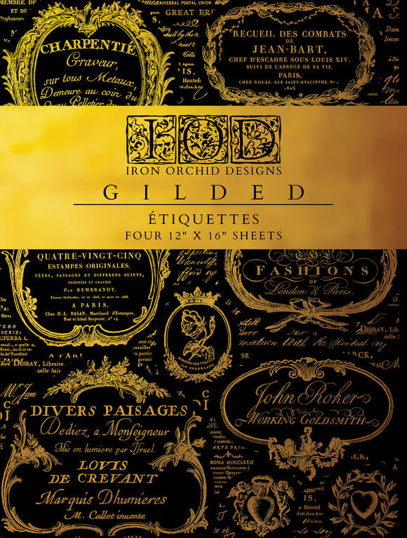 Etiquettes IOD Foil Transfer 12