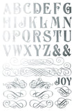 2025 Figgy & Flourish 8"x12" IOD Gilded Transfer Pad - 2025 HOLIDAY RELEASE