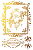 2025 Figgy & Flourish 8"x12" IOD Gilded Transfer Pad - 2025 HOLIDAY RELEASE
