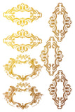 Petits Ornements IOD Foil Transfer 12"x16" Pad - 8 Sheets