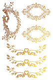 Petits Ornements IOD Foil Transfer 12"x16" Pad - 8 Sheets