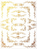 Si Belle IOD Foil Transfer 12"x16" Pad - 4 Sheets