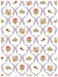 Ditsy Blooms IOD Paint Inlay 12"x16" Pad - 8 Sheets