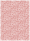 Ditsy Blooms IOD Paint Inlay 12"x16" Pad - 8 Sheets