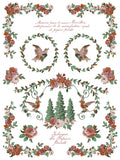 2025 La Folie IOD Paint Inlay 12"x16" Pad - 8 Sheets - 2025 HOLIDAY RELEASE