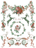 2025 La Folie IOD Paint Inlay 12"x16" Pad - 8 Sheets - 2025 HOLIDAY RELEASE