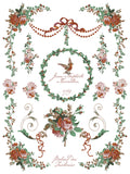 2025 La Folie IOD Paint Inlay 12"x16" Pad - 8 Sheets - 2025 HOLIDAY RELEASE