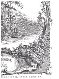 La Chasse IOD Paint Inlay 12"x16" Pad - 8 Sheets