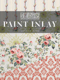 Lattice Rose IOD Paint Inlay 12"x16" Pad - 8 Sheets