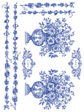 Portofino IOD Paint Inlay 12"x16" Pad - 8 Sheets