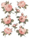 Spring Melody IOD Paint Inlay 12"x16" Pad - 8 Sheets