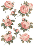 Spring Melody IOD Paint Inlay 12"x16" Pad - 8 Sheets