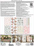 Spring Melody IOD Paint Inlay 12"x16" Pad - 8 Sheets