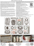 2025 Twelfth Night IOD Paint Inlay 12"x16" Pad - 8 Sheets - 2025 HOLIDAY RELEASE