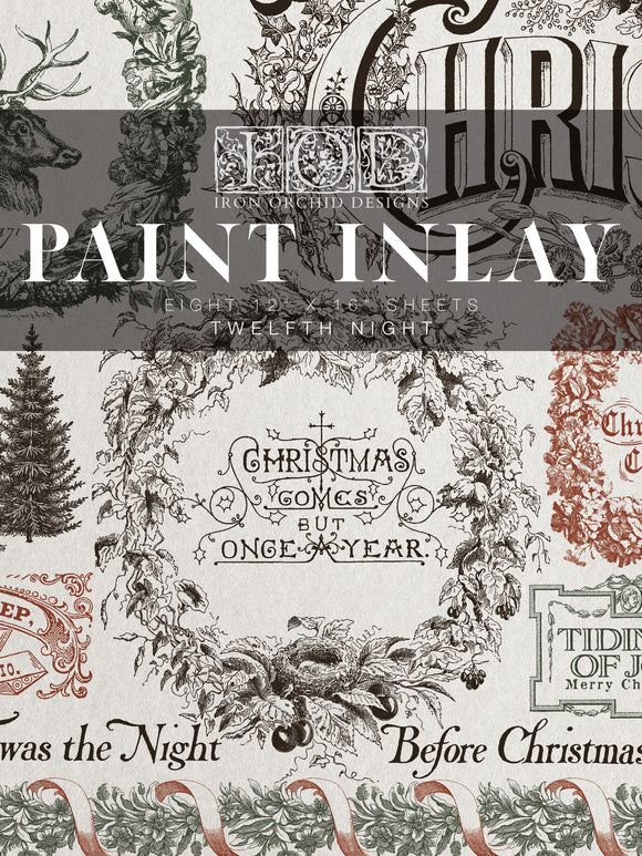 2025 Twelfth Night IOD Paint Inlay 12