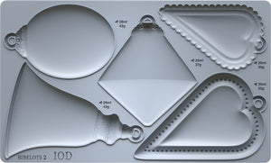 2025 Bibelots 2 6"x10" IOD Mould - 2025 HOLIDAY RELEASE