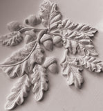 Oak Leaves & Acorns 6"x10" IOD Mould