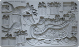 Santa's Sleigh 6"x10" IOD Mould - LIMITED EDITION