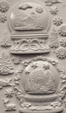 2025 Snow Globes 2 6"x10" IOD Mould - 2025 HOLIDAY RELEASE