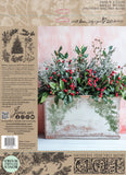 2025 Holly & Pine Stamp Set (12"x12" Pack) - 2025 HOLIDAY RELEASE