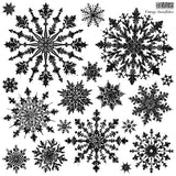 Vintage Snowflakes Stamp Set (12"x12" Pack)