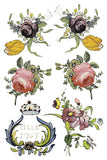Fairytale Florals 8x12 IOD Transfer Pad