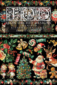 Kitschy Christmas 8"x12" IOD Transfer Pad - Limited Edition