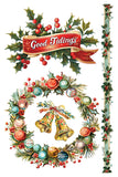 Kitschy Christmas 8"x12" IOD Transfer Pad - Limited Edition