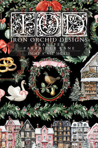 2025 Patridge Lane 8"x12" IOD Transfer Pad - 2025 HOLIDAY RELEASE