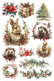 Yuletide 8"x12" IOD Transfer Pad - Limited Edition