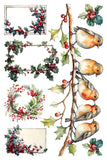 Yuletide 8"x12" IOD Transfer Pad - Limited Edition
