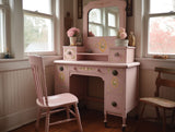 Petite Fleur Pink IOD Paint Inlay 12"x16" Pad - 4 Sheets