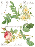 Rose Botanical 12"x16" IOD Transfer Pad