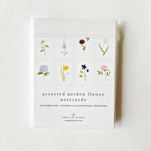 Assorted Garden Flower Notecards
