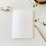 Potted Plant Paintable Notecards