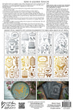 Papillon IOD Foil Transfer 8"x12" Pad - 8 Sheets