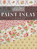 Ditsy Blooms IOD Paint Inlay 12"x16" Pad - 8 Sheets
