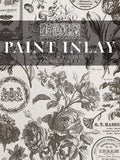 Floriography IOD Paint Inlay 12"x16" Pad - 8 Sheets