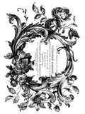 Melange IOD Paint Inlay 12"x16" Pad - 8 Sheets