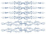 Trompe L'oeil Bleu Paint Inlay