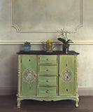 Trompe L'oeil Laurel IOD Paint Inlay 12"x16" Pad - 4 Sheets