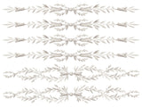 Trompe L'oeil Laurel IOD Paint Inlay 12"x16" Pad - 4 Sheets