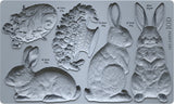 Les Lapins 6"x10" IOD Mould