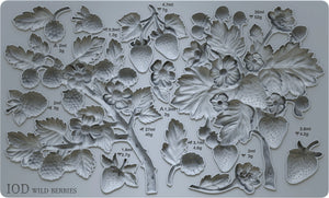Wild Berries 6"x10" IOD Mould